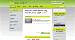 Desktop Screenshot of oxpublishing.com